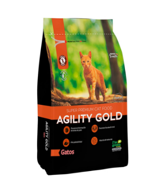 AGILITY GOLD SUPER PREMIUM CAT PAQUETE DE 500 G (Alimento) (cuido)