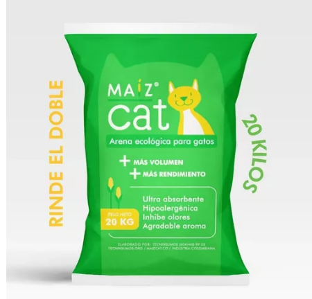 Maíz Cat 20kg (Arena para Gato)
