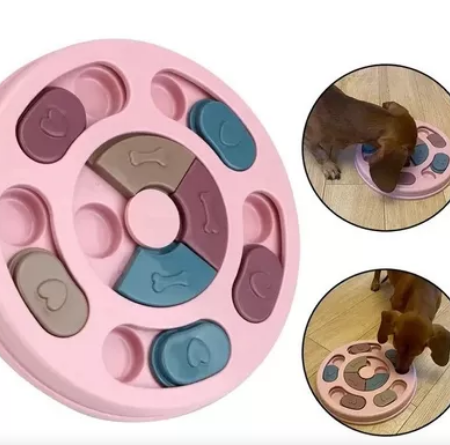 Juguete Comedero Interactivo Rompecabezas Para Mascotas (Alimentador)
